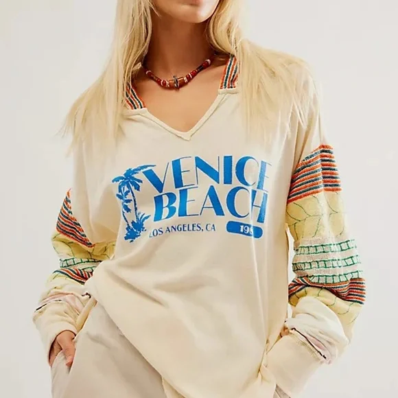 Free People We the Free All Summer Long hoodie - Picture 1 of 3